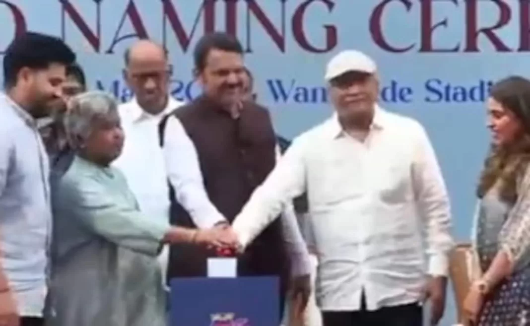 Rohit Sharma’s Parents Unveil Wankhede Stadium Stand Named After Him. Wife Ritika Sajdeh’s Reaction Viral. Watch
