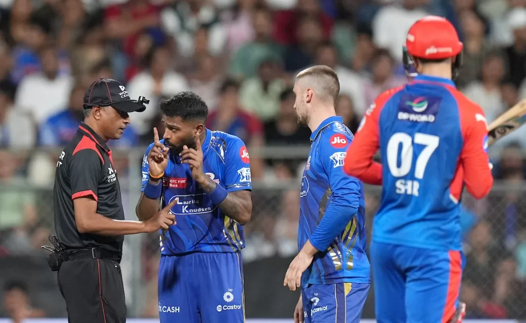 Mumbai Indians Penalised With Bizarre No-Ball For Breaching Little-Known IPL Rule vs Delhi Capitals
