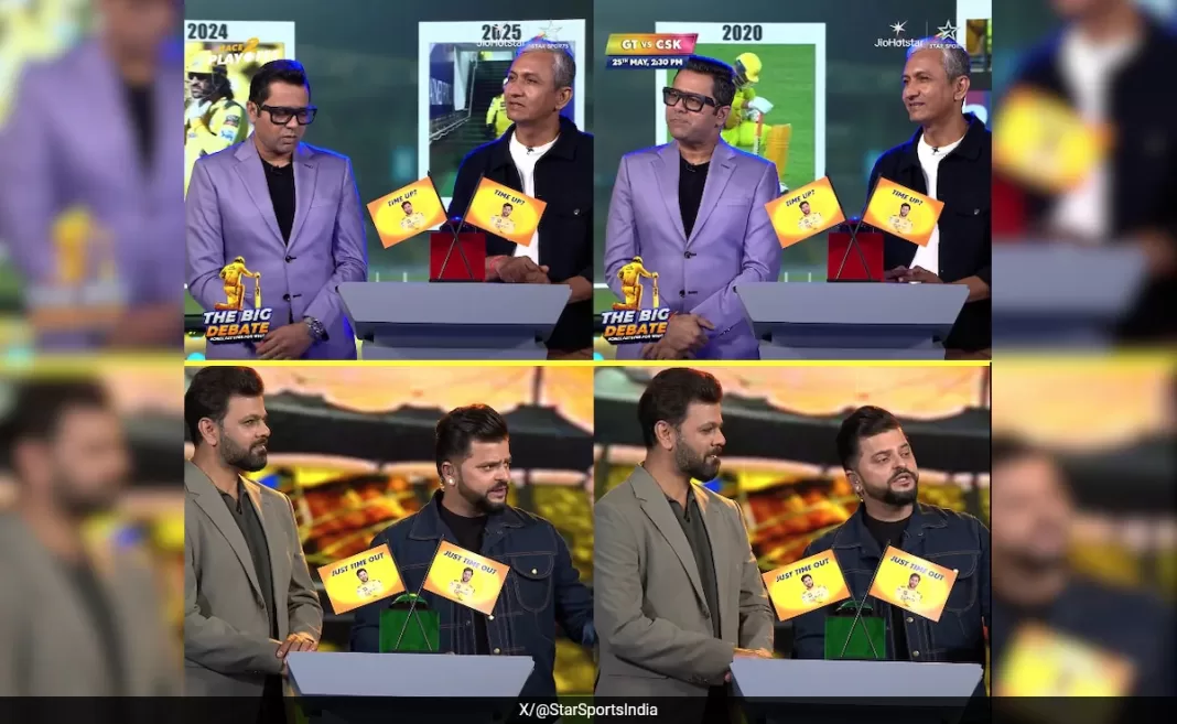 On MS Dhoni’s IPL Future, Suresh Raina, Aakash Chopra Engage In Fiery Debate. Video Viral