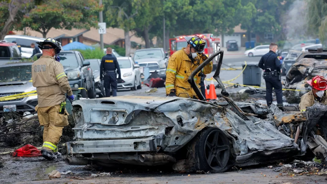2 more victims of private jet crash in San Diego identified by coroner