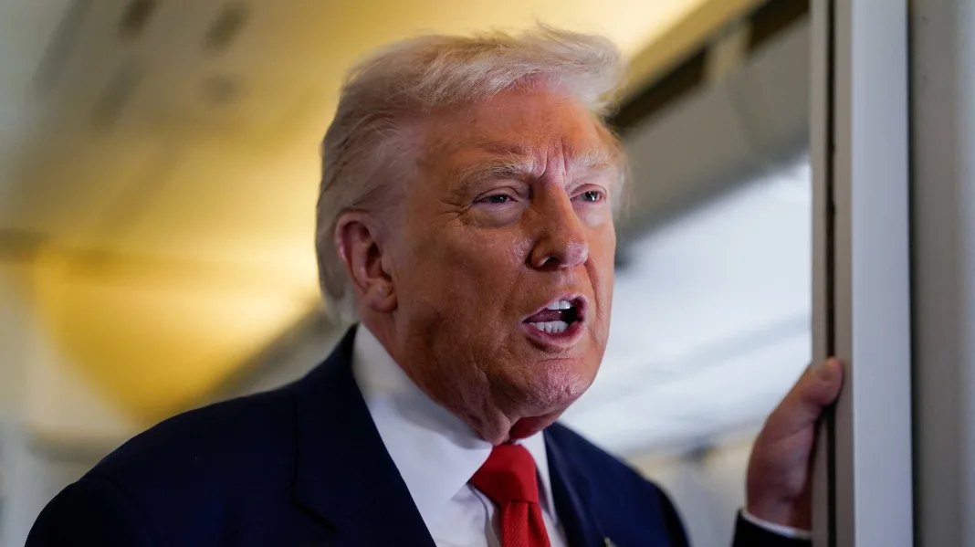 Most Americans say country is on the wrong track, blame Trump for inflation, disapprove of the president and say he is going too far to expand power of presidency