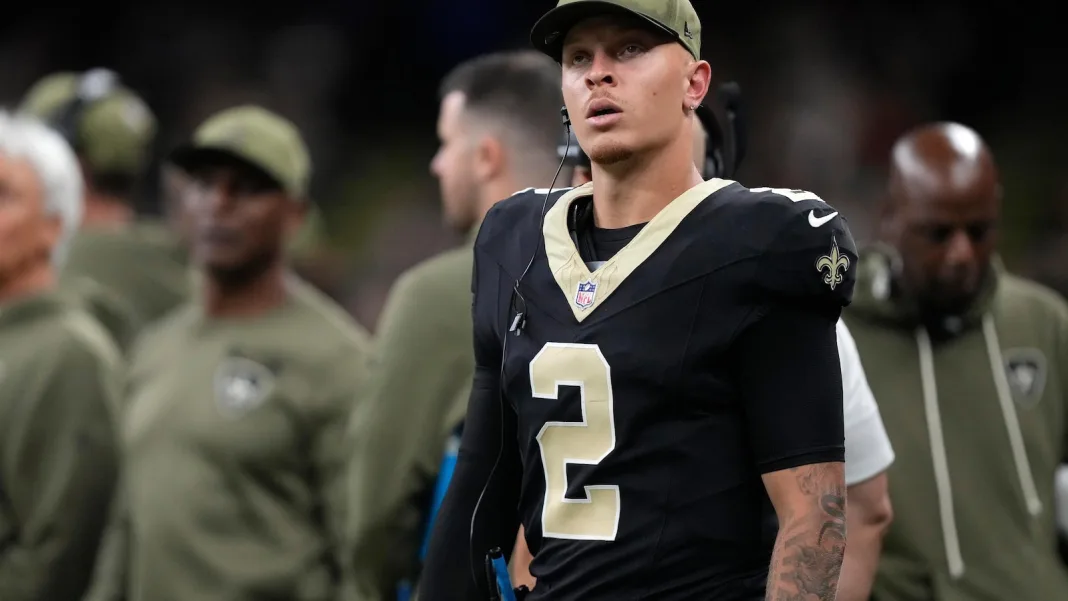 Saints coach Kellen Moore is considering changes to starters on offense