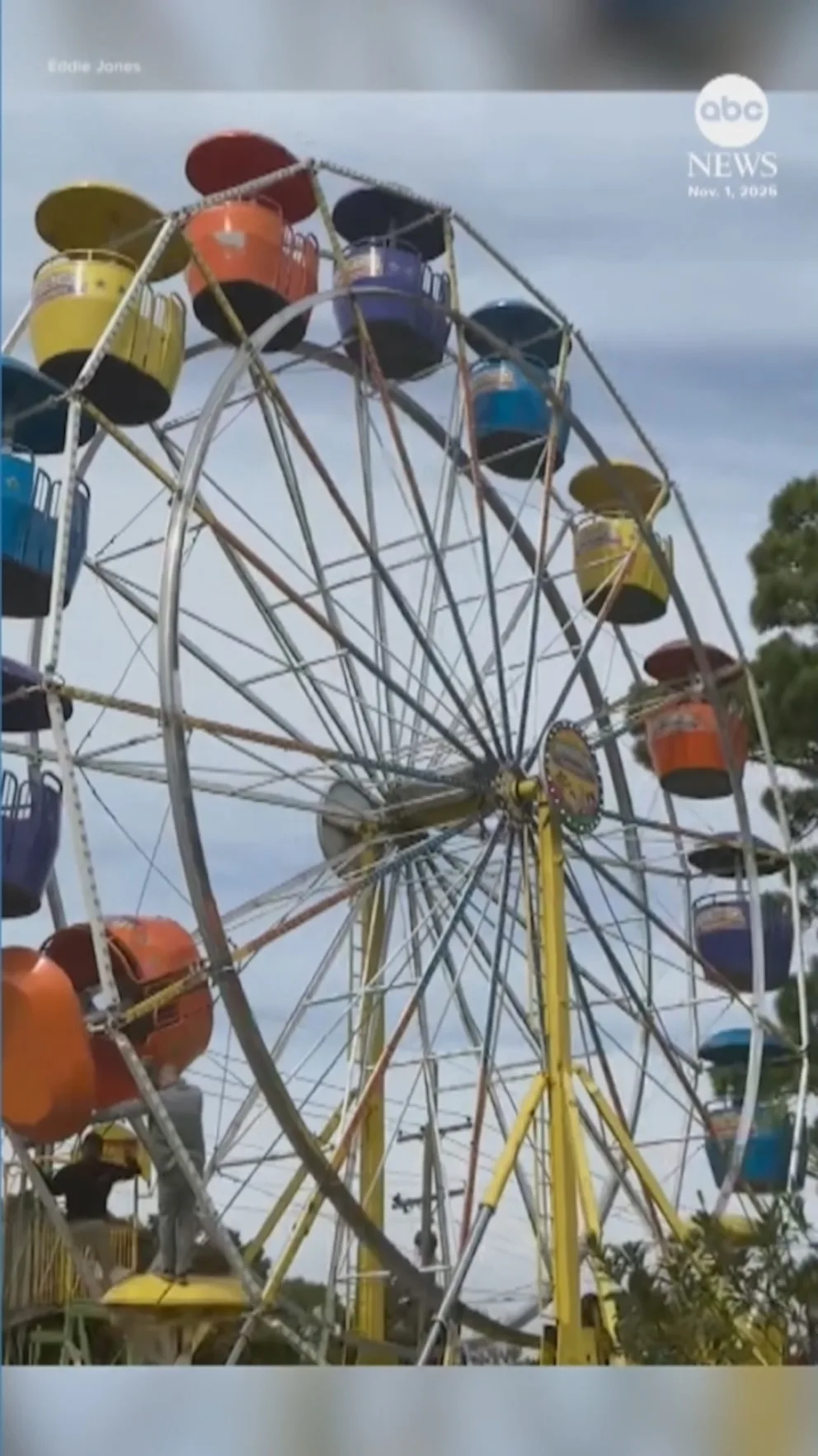WATCH:  Two girls thrown from Ferris wheel at Louisiana harvest festival