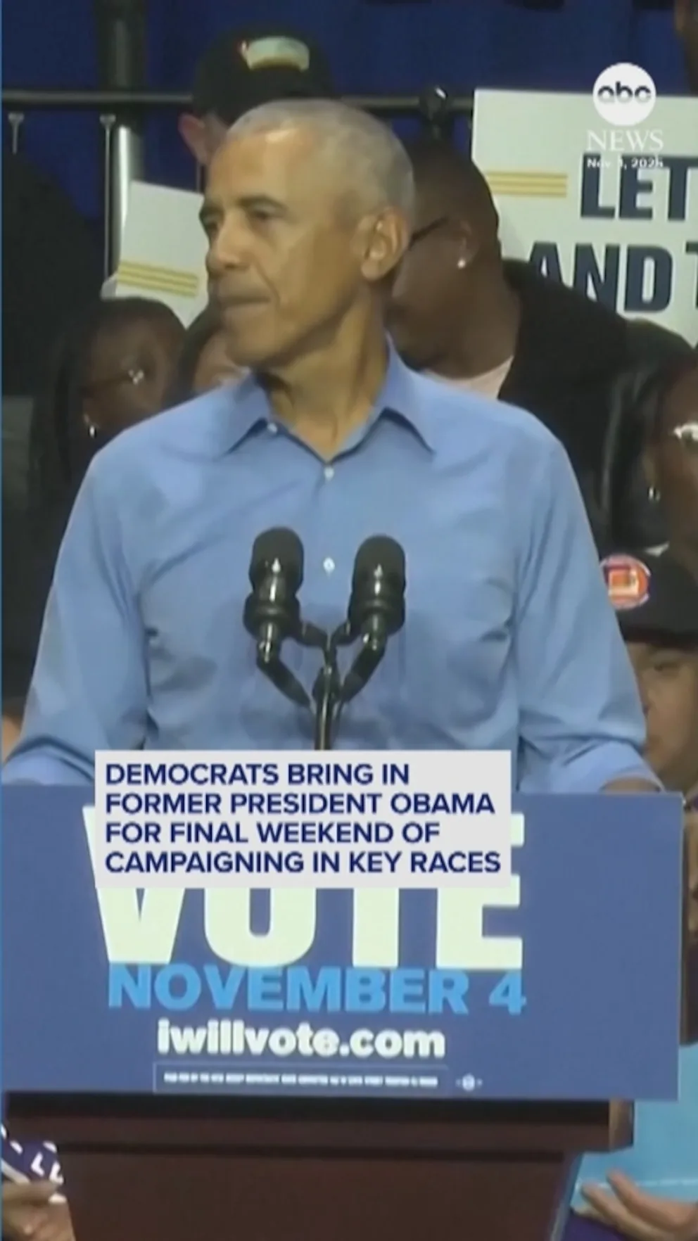 WATCH:  Obama: 'Country and our politics are in a pretty dark place right now'