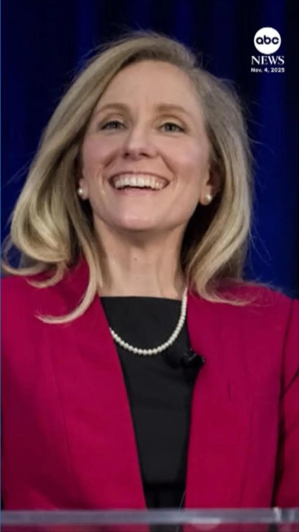 WATCH: Democrat Abigail Spanberger will win the VA governor's race, ABC News projects