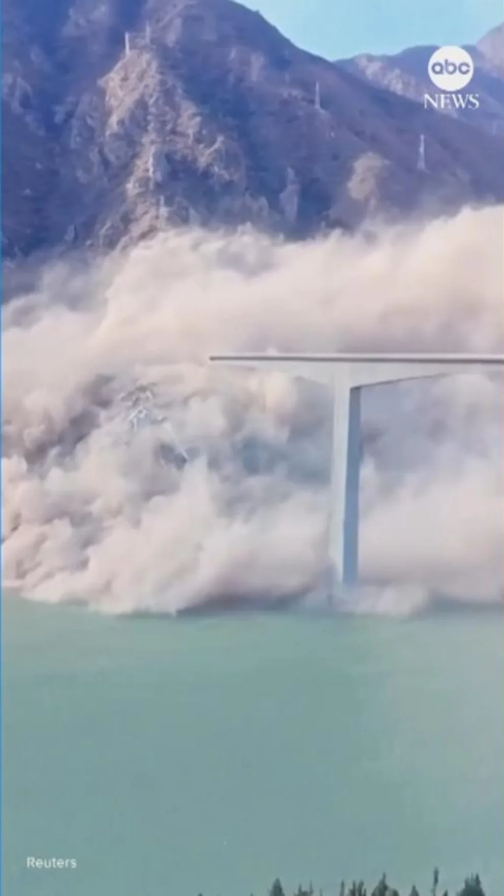 WATCH: Chinese Hongqi bridge collapses months after opening