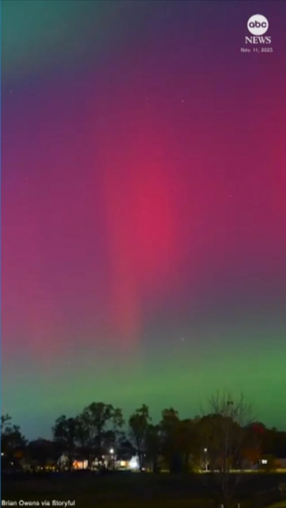 WATCH: Northern lights dazzle in US skies