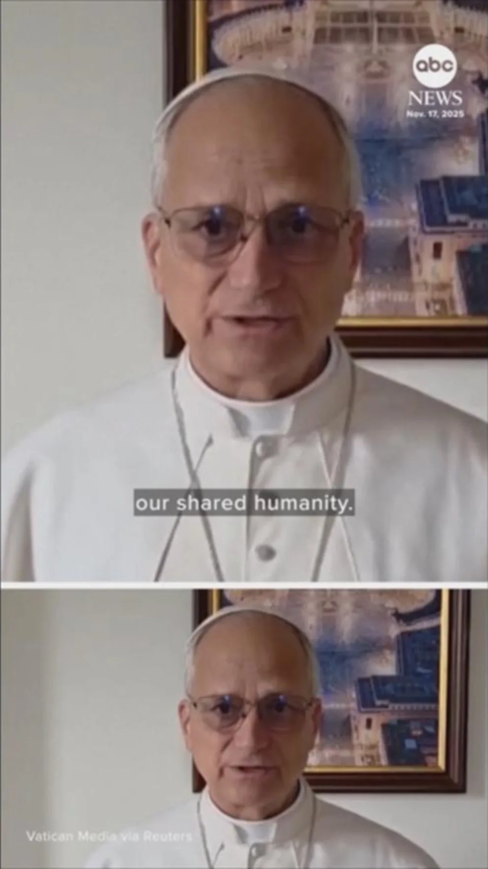 Video Pope Leo calls for world leaders to take urgent climate action