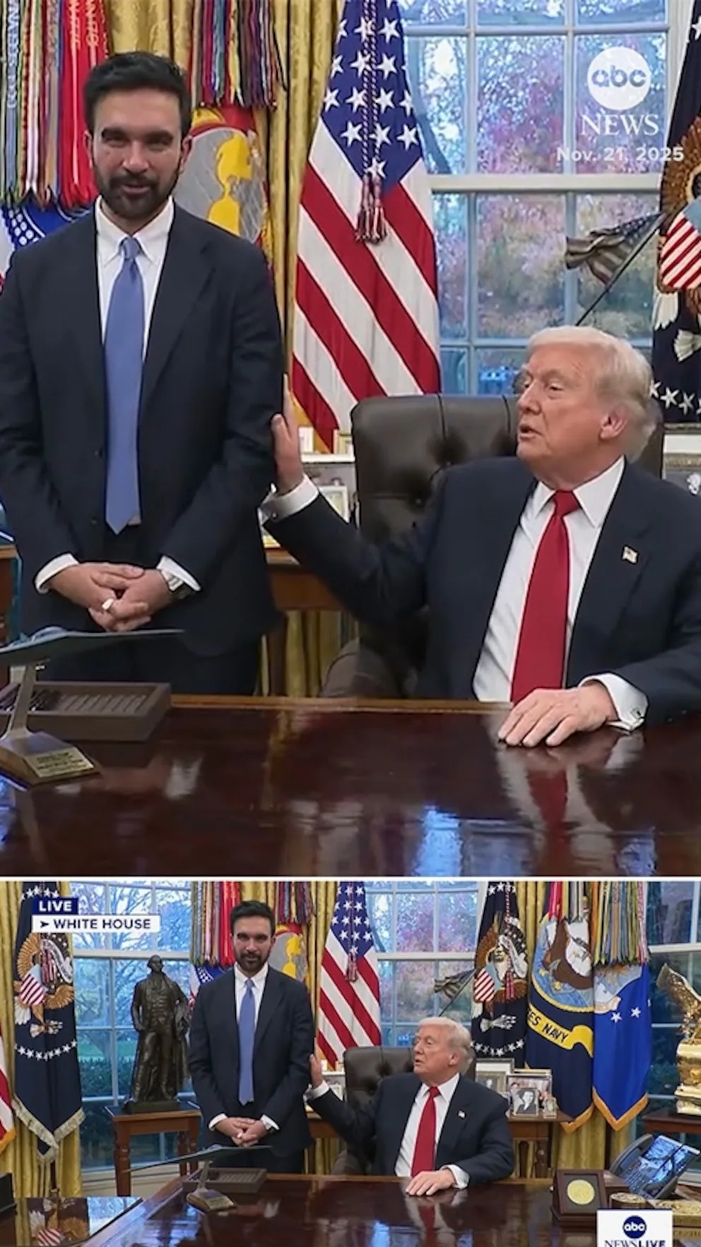 WATCH: President Trump says NYC mayor-elect Mamdani wants to 'see New York be great again'