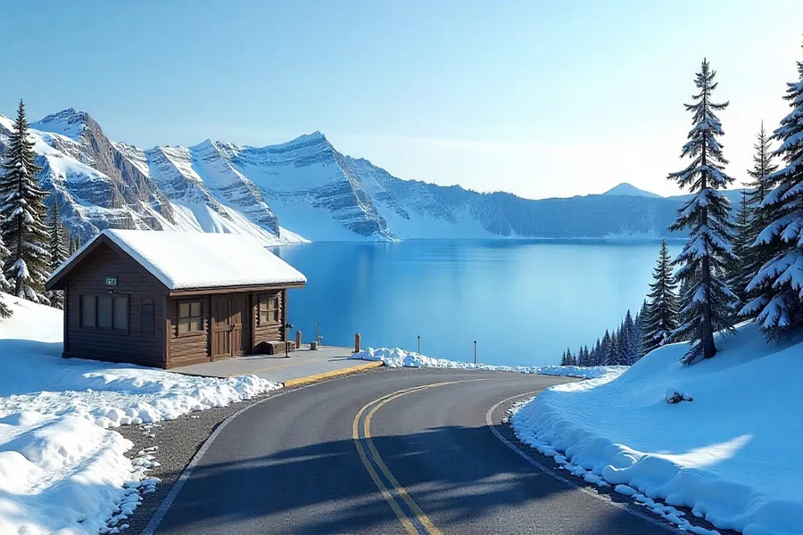 US Government Shutdown Weighs On Crater Lake Tourism With Limited Services And Reduced Visitors