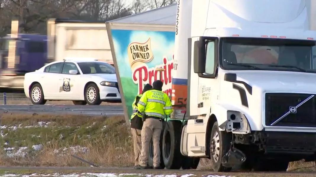 ‘Tragic event’: Indiana sheriff’s deputy fatally struck while assisting stranded motorist