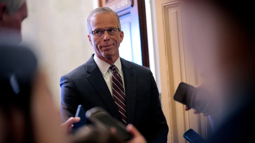 Thune says extended shutdown means Senate needs to shift day on funding government