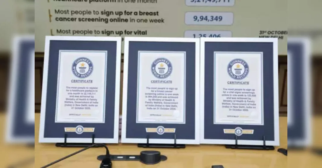 India Sets 3 Guinness World Records for Women’s Health Empowerment, ETHealthworld