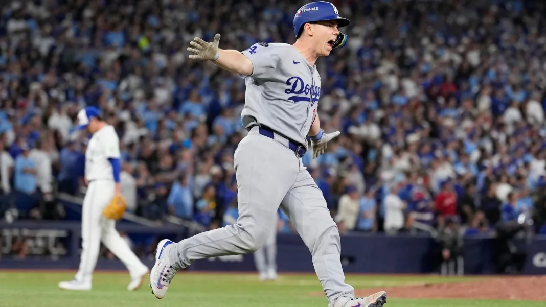 11th-inning homer lifts Dodgers over Blue Jays to win back-to-back World Series