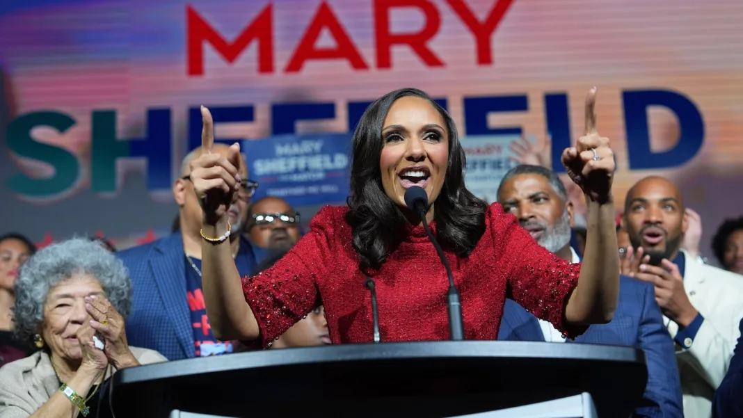 City Council President Mary Sheffield wins election to become Detroit’s first female mayor