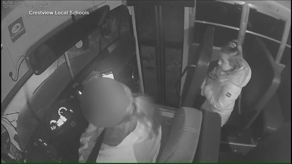 WATCH: Hero middle schoolers help save bus driver