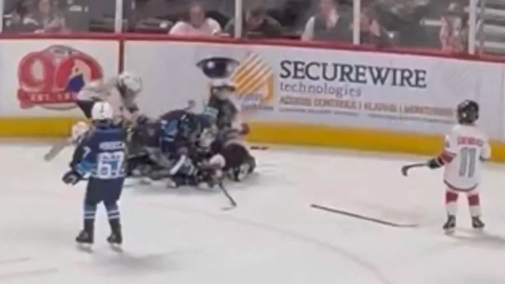 WATCH: Youth hockey brawl sparks investigation