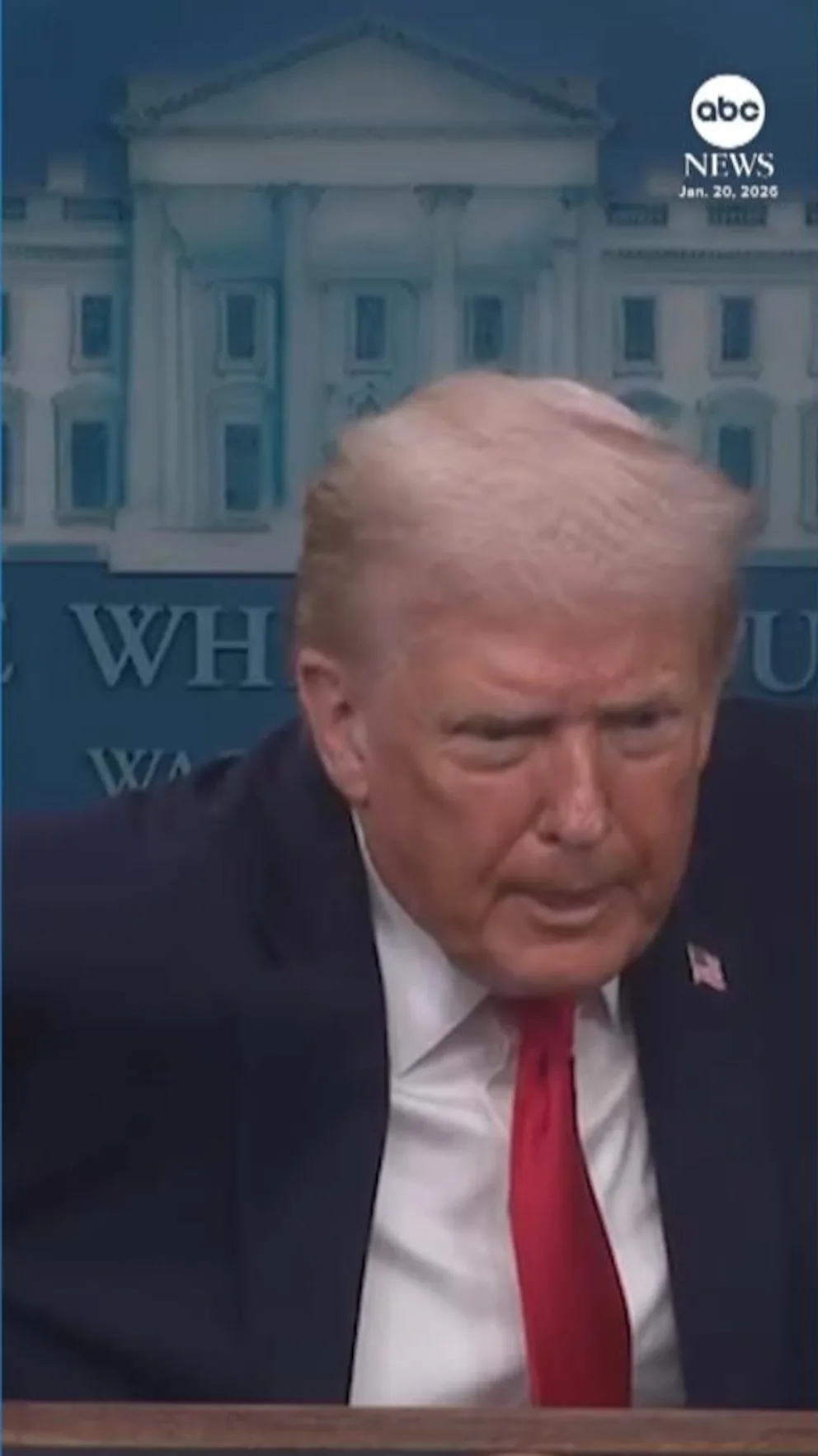 Video President Trump on Greenland’s self-determination