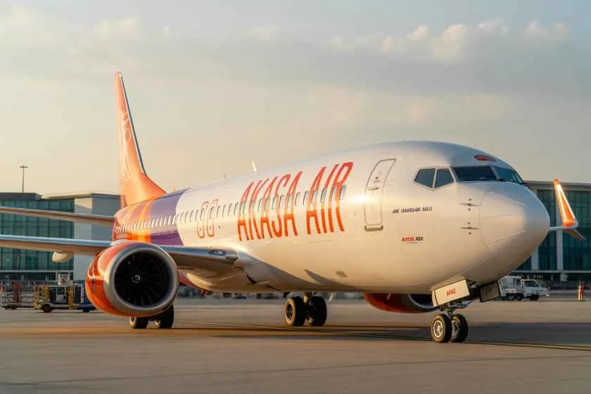Akasa Air Launches New Routes with the Introduction of Its Newest Aircraft