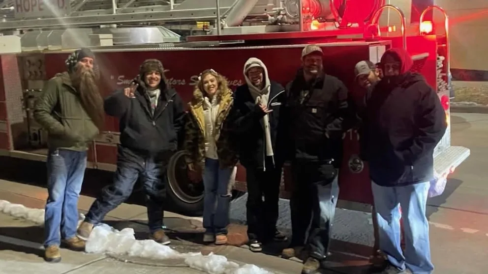 Video Tulsa man turns vintage fire truck into a lifeline