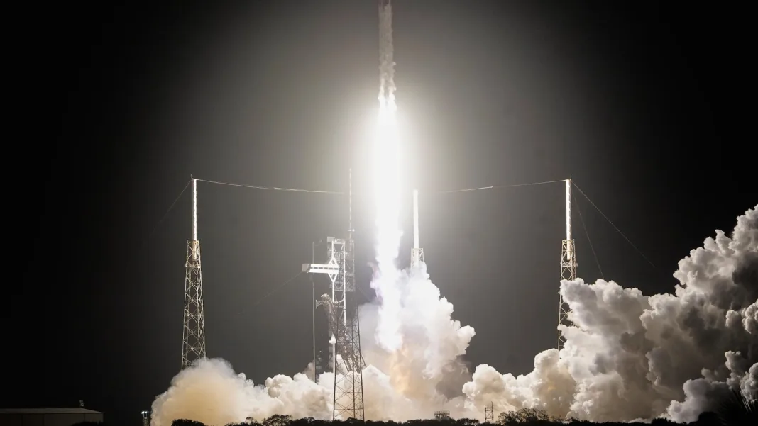 New astronauts launch to the International Space Station after medical evacuation