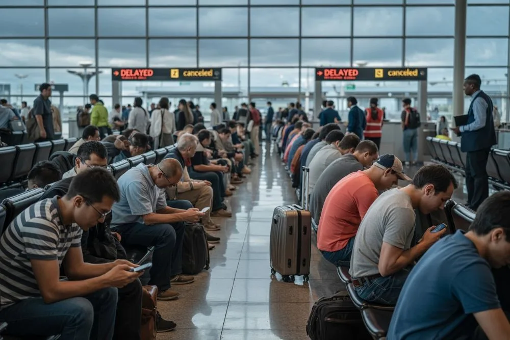 Travel Chaos at Orlando Airport as Delta, American, JetBlue, Southwest, and Other Airlines See 14 New Cancellations, Disrupting Flights to and from US, Europe and Middle East, Including London, Paris, Dubai, Los Angeles, Boston