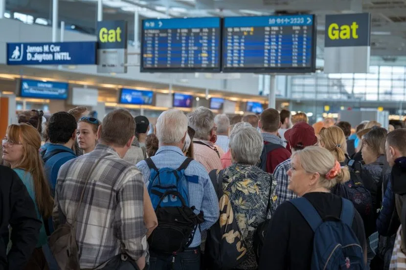 Unbelievable Disruptions at James M Cox Dayton International Airport: A Travel Nightmare for Tourists Across the US!
