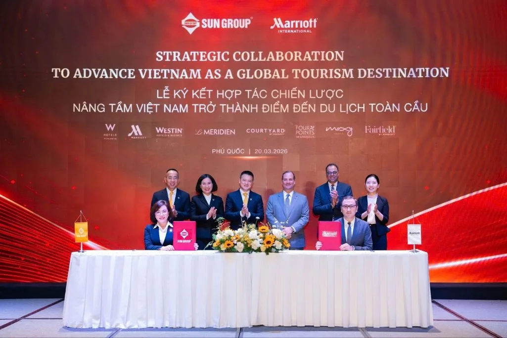 Sun Group and Marriott International Partner to Develop Ten Hotels in Phu Quoc and Vung Tau, Boosting Tourism Growth and Sustainable Prosperity in Vietnam