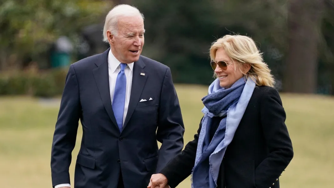 Joe and Jill Biden adopt a pair of black Lab-mix puppies named Boo and Scout