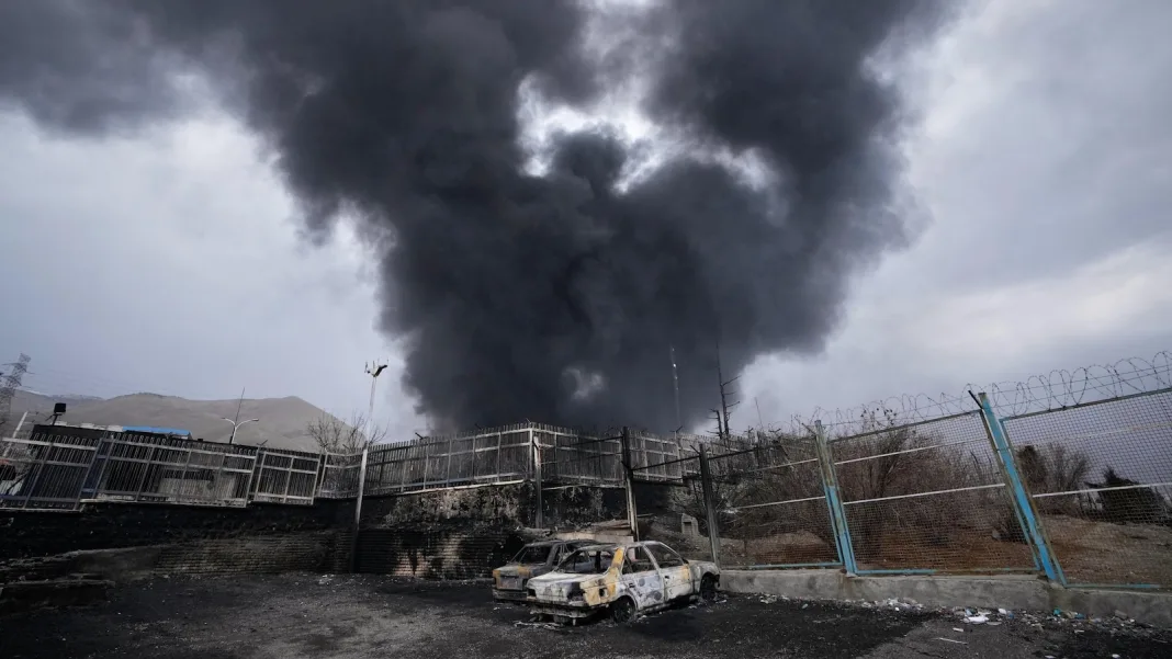 Crude oil prices surpass $100 a barrel as the Iran war impedes production and shipping