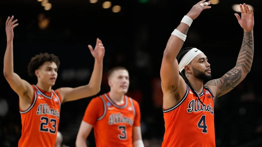 Houston, Illinois carry strong opening-weekend efficiency in March Madness into Sweet 16 collision
