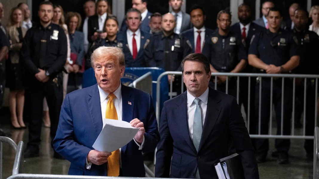 A look at Todd Blanche, the ex-Trump lawyer who’s the president’s pick for acting attorney general