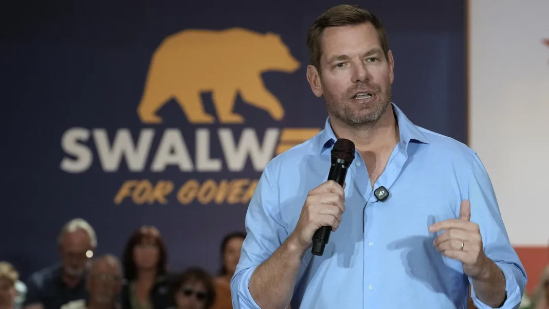 Rep. Eric Swalwell vows to push back on ICE in bid for California governor