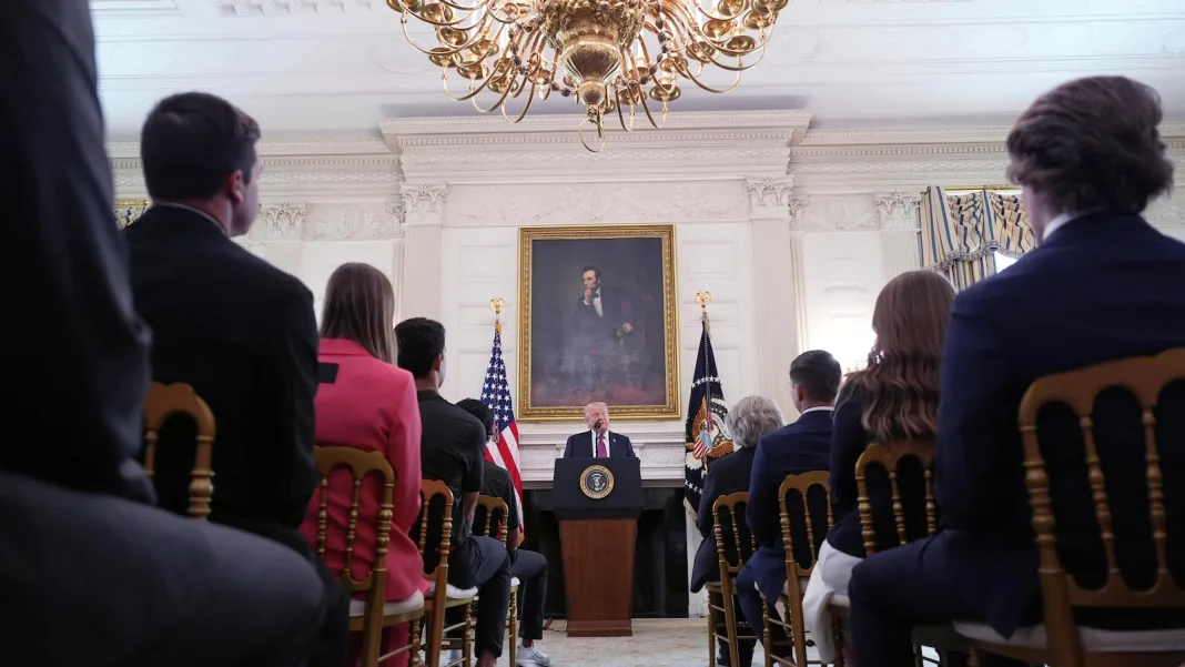 Trump renews his call for Congress to intervene and pass legislation to control college sports