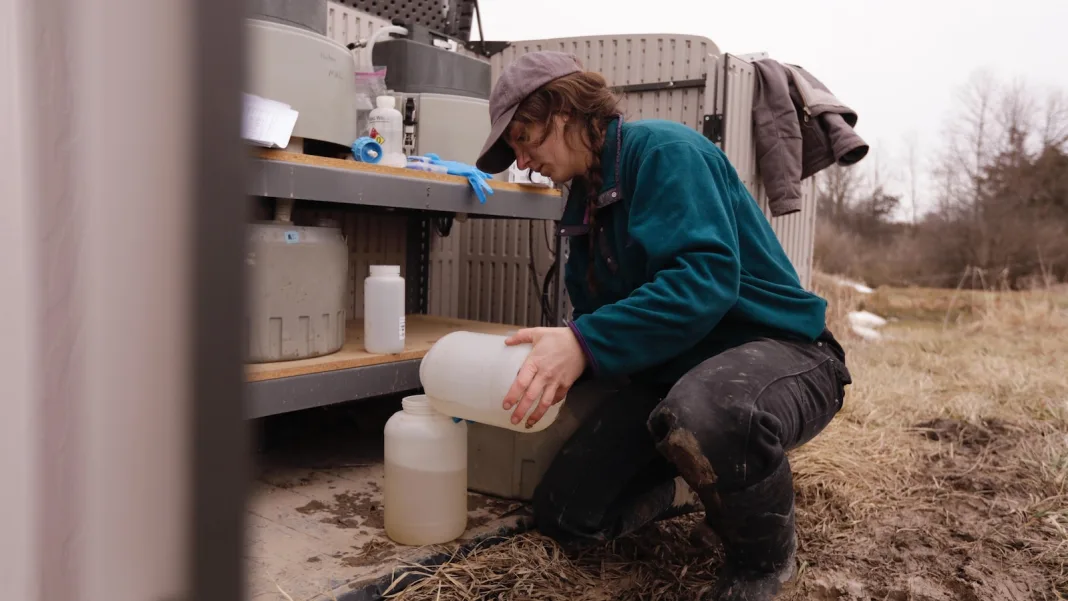 Warming winters lead to more nitrate pollution in the drinking water near farms