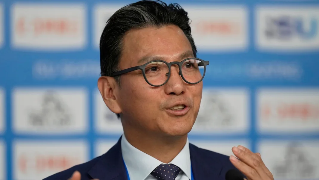 Ice skating glides from Milan Olympics success toward reelecting its president Kim