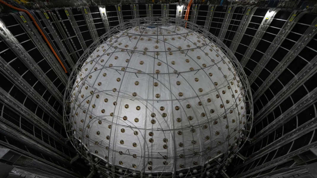 Underground detector unveils first major findings about mysterious ghost particles