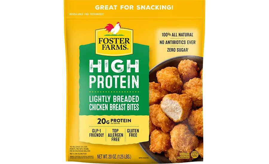 Foster Farms Targets Protein Demand With New Frozen Chicken Bites