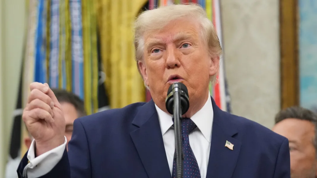 Trump says World Cup referee’s red card call was ‘horrible’ but insists he left outcome to FIFA