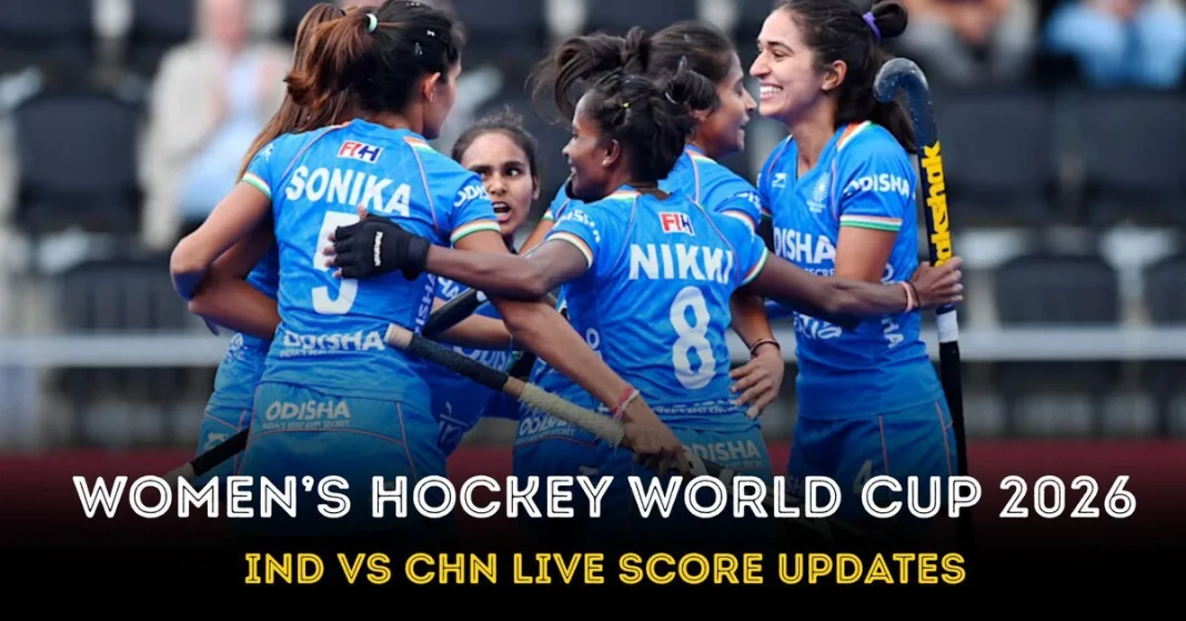 India vs China Women’s Hockey WC 2026 LIVE SCORE: Action begins at 4:30 PM | Other Sports News