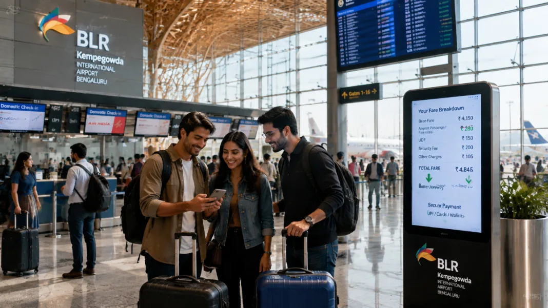 Bengaluru Airport Cuts Passenger Fees From September 2026 as New UDF Structure Changes Travel Costs