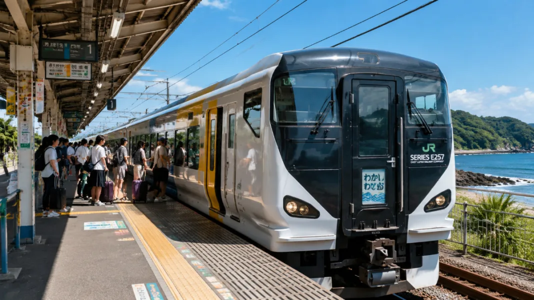 JR East Wakashio Limited Express Service Resumes Tokyo Chiba Rail Link After Suspension
