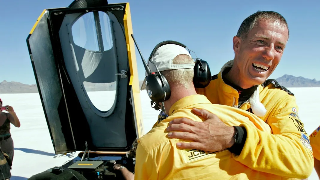 Driver who broke the sound barrier attempts another land speed record in Utah