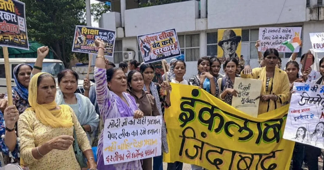 MPSC paper leak: Aspirants protest in Chhatrapati Sambhajinagar, seek probe | India News