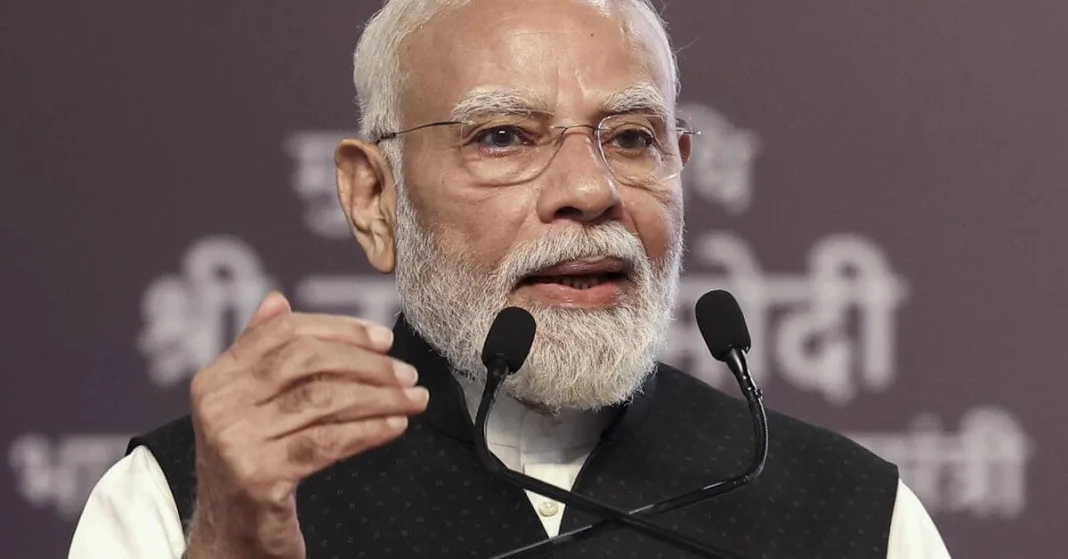 Breaking News: Man posing as PMO official, gunman held at PM Modi’s Mumbai event venue | India News