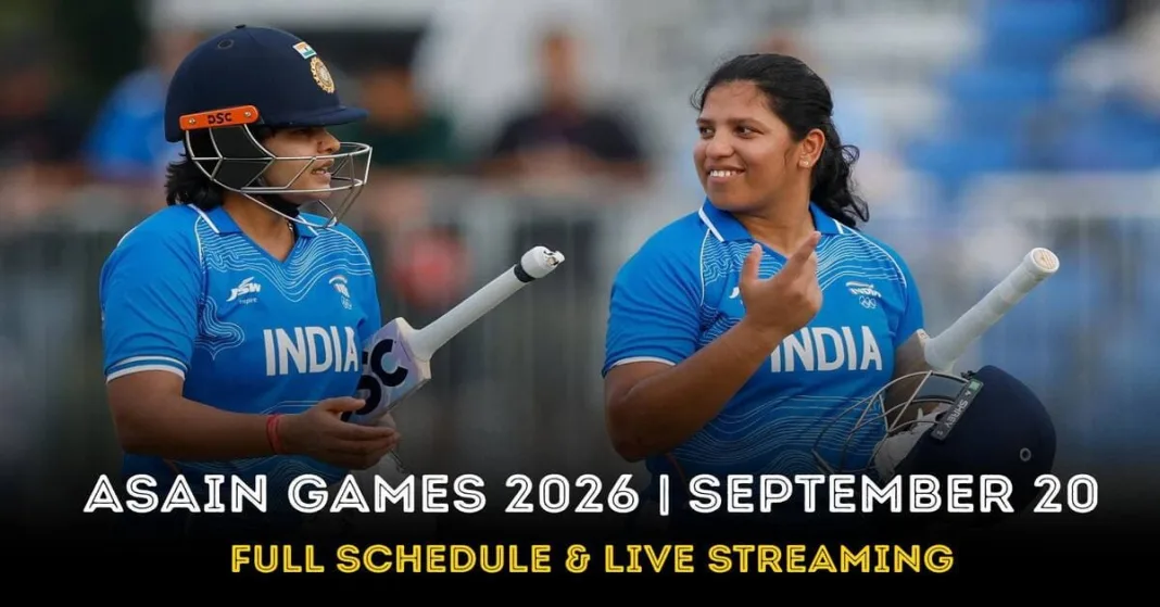 Asian Games 2026 Day 1 Schedule, India events live time (IST), streaming | Asian Games 2026