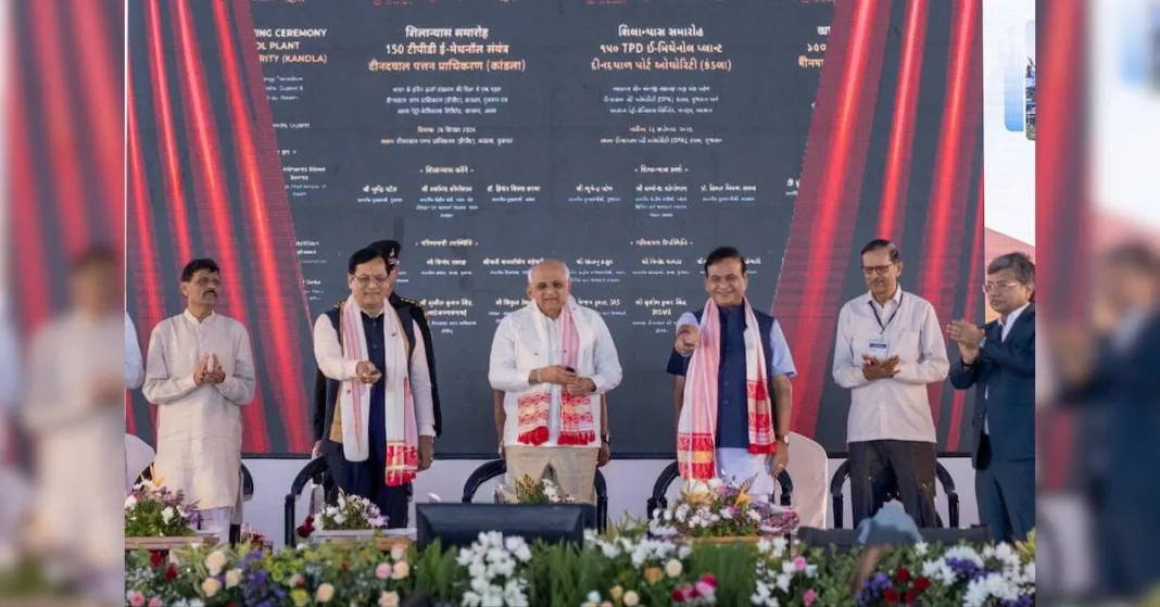 Foundation stone laid for India’s first port-based e-methanol plant | Economy & Policy News