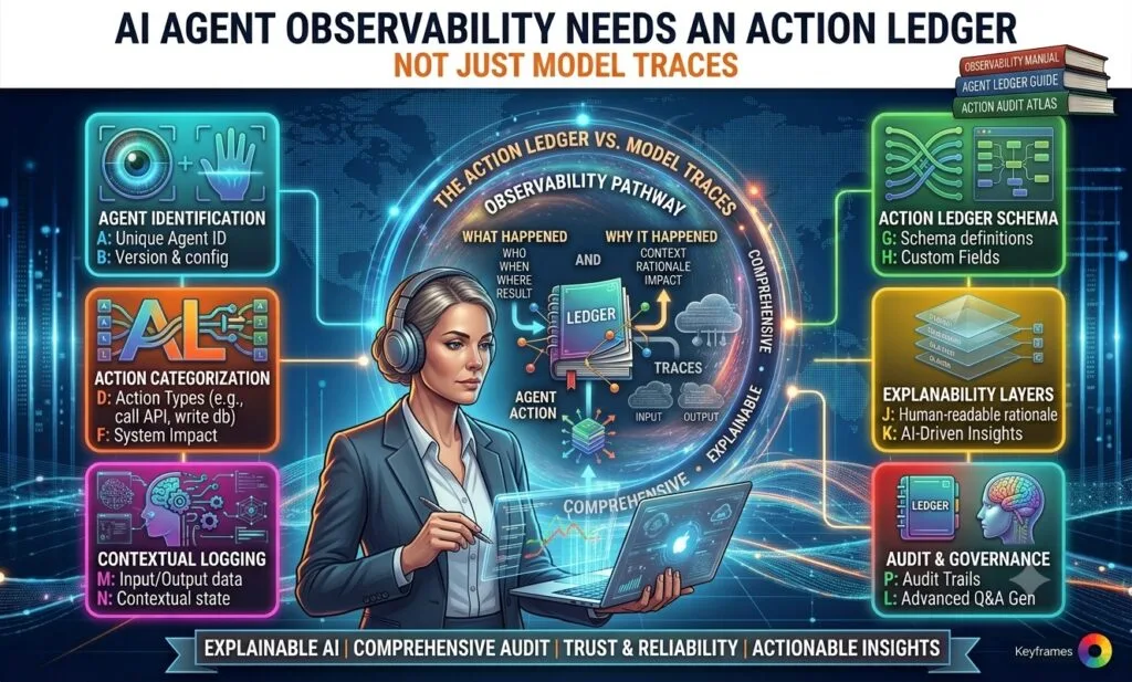 AI Agent Observability Needs An Action Ledger, Not Just Model Traces