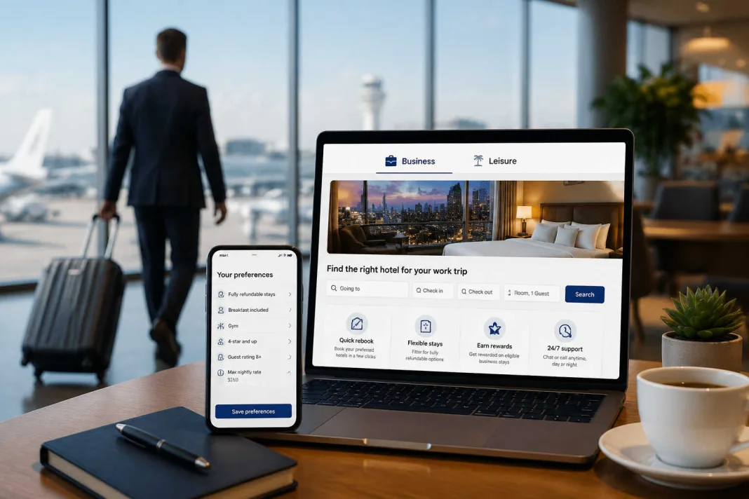 Hotels.com Unveils Smarter Business Travel Experience With Faster Hotel Booking Flexible Stays and New Rewards in 2026