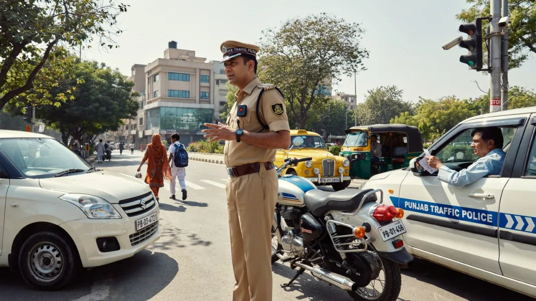India’s Punjab Adds Body Cameras to Traffic Police Giving Drivers More Transparency During Road Checks